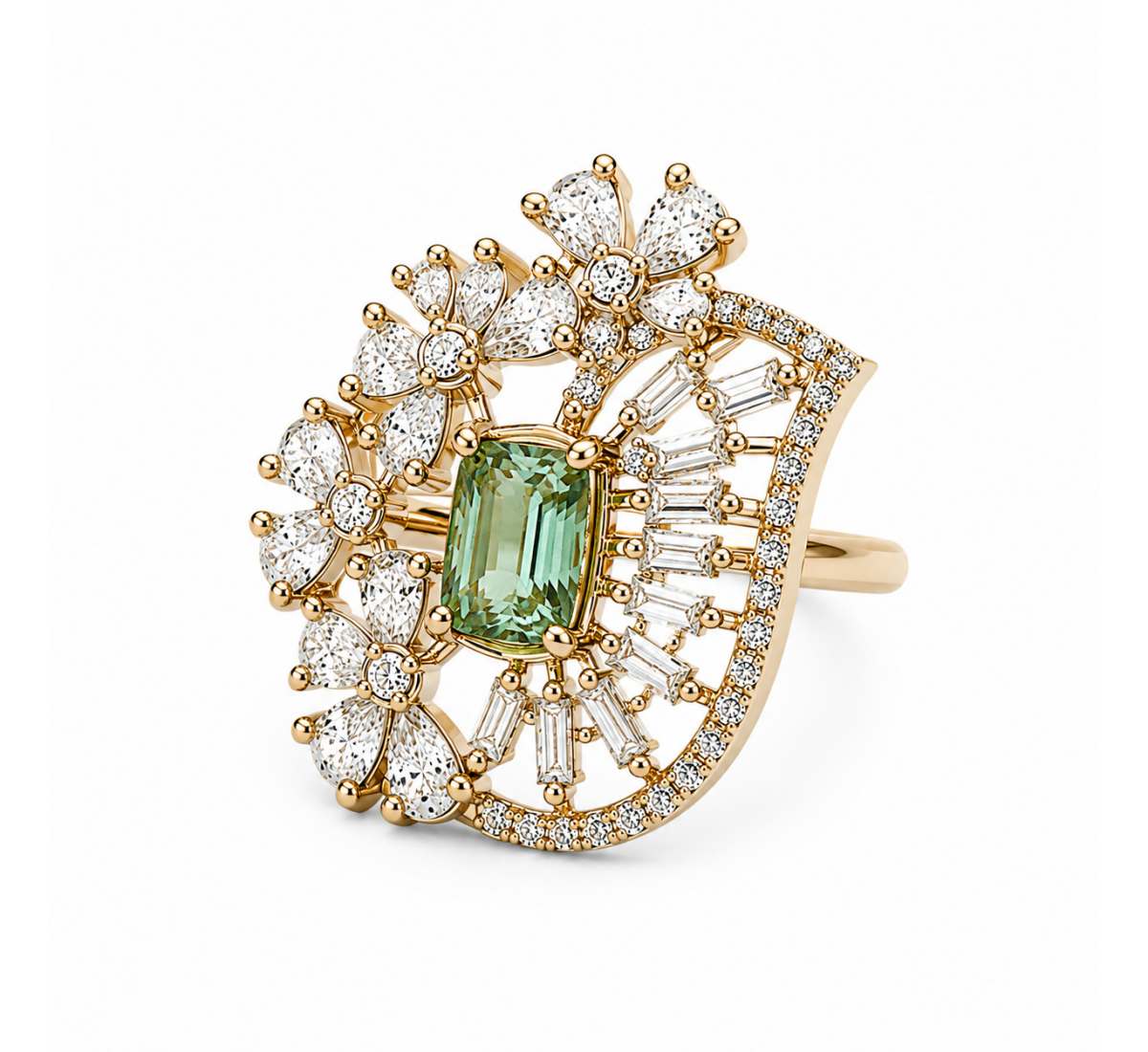 Eternal Bloom Ring-(JRA0726-0012)
