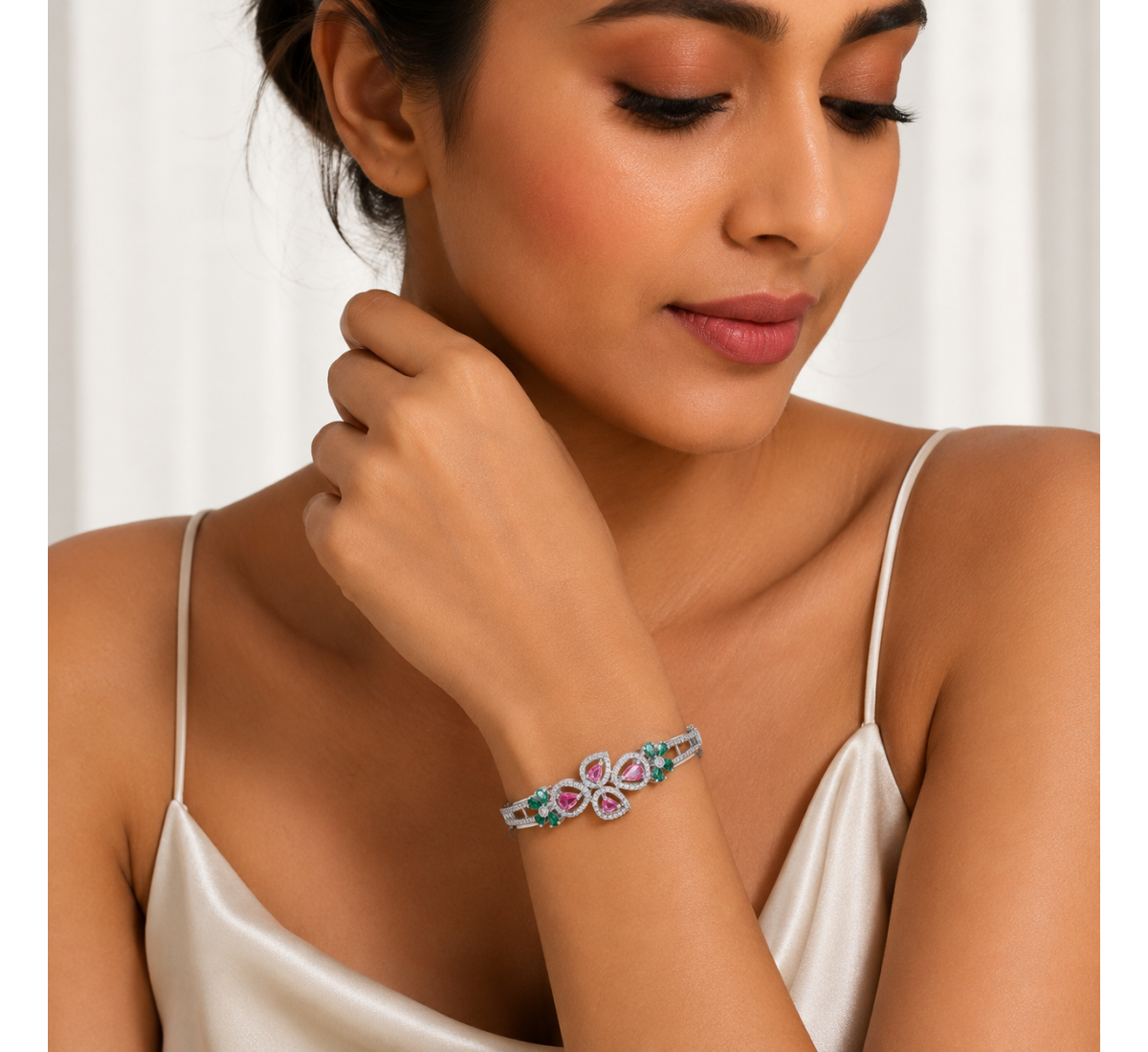 Royal Charm Bracelet-(JRA0726-0013)