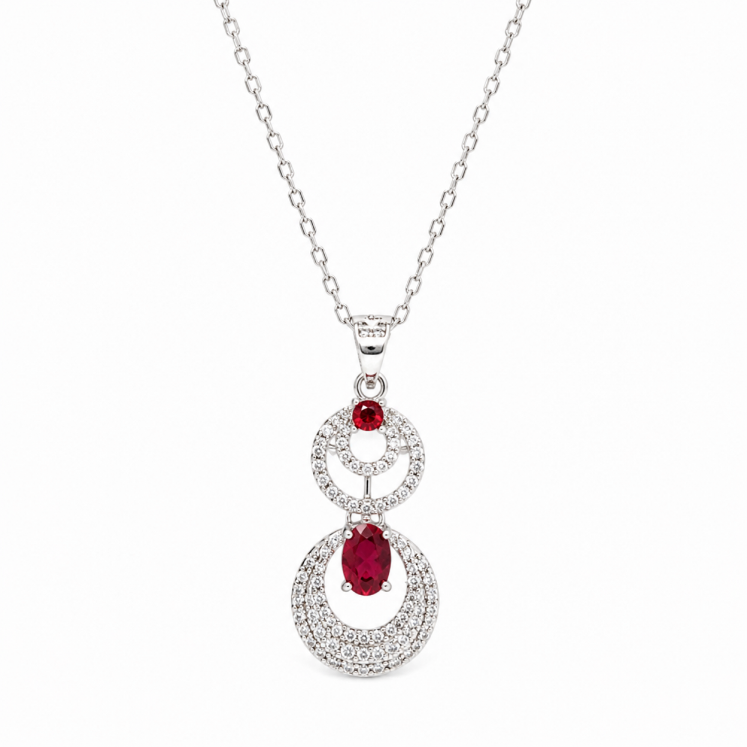 Royal Bloom Pendant Set-(JRA0726-0014)