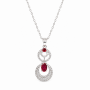 Royal Bloom Pendant Set-(JRA0726-0014)