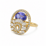 Celestial Twist Ring-(JRA0726-0016)