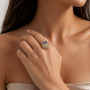 Celestial Twist Ring-(JRA0726-0016)