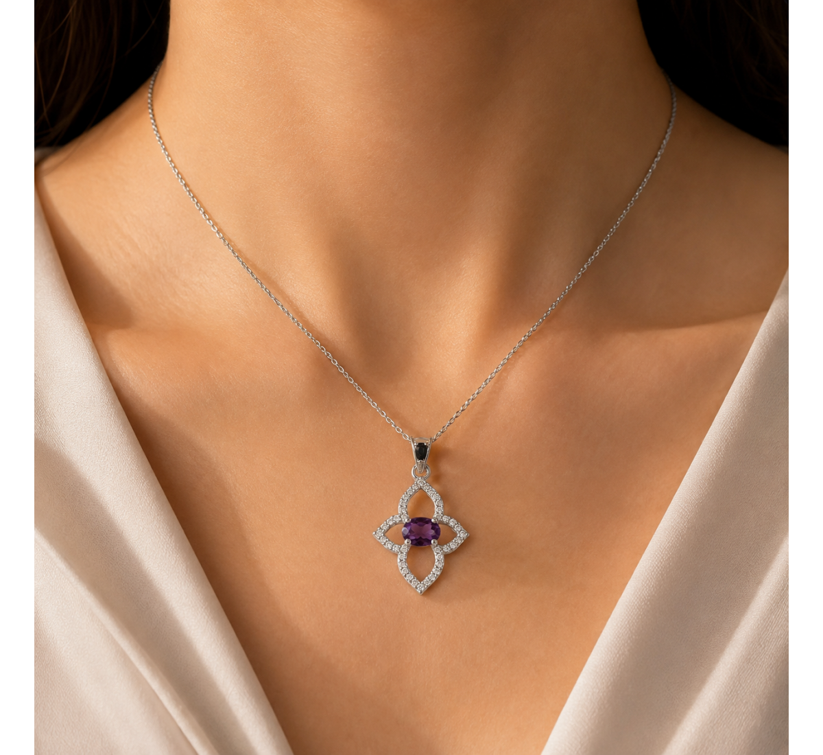 Celestial Pearl Pendant Set-(JRA0726-0017)