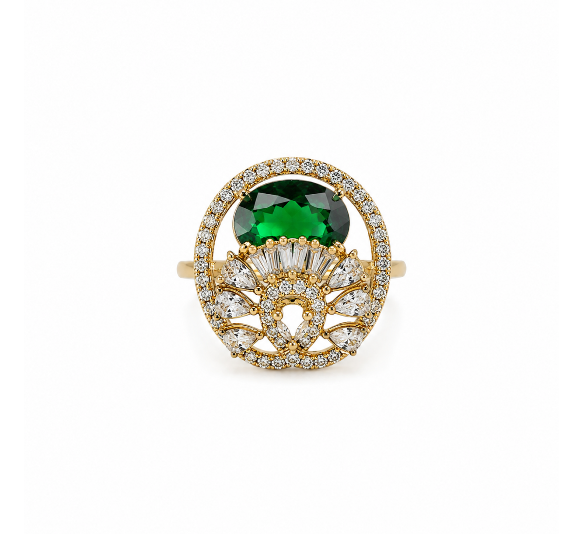 Elegant Pearl Ring-(JRA0726-0019)