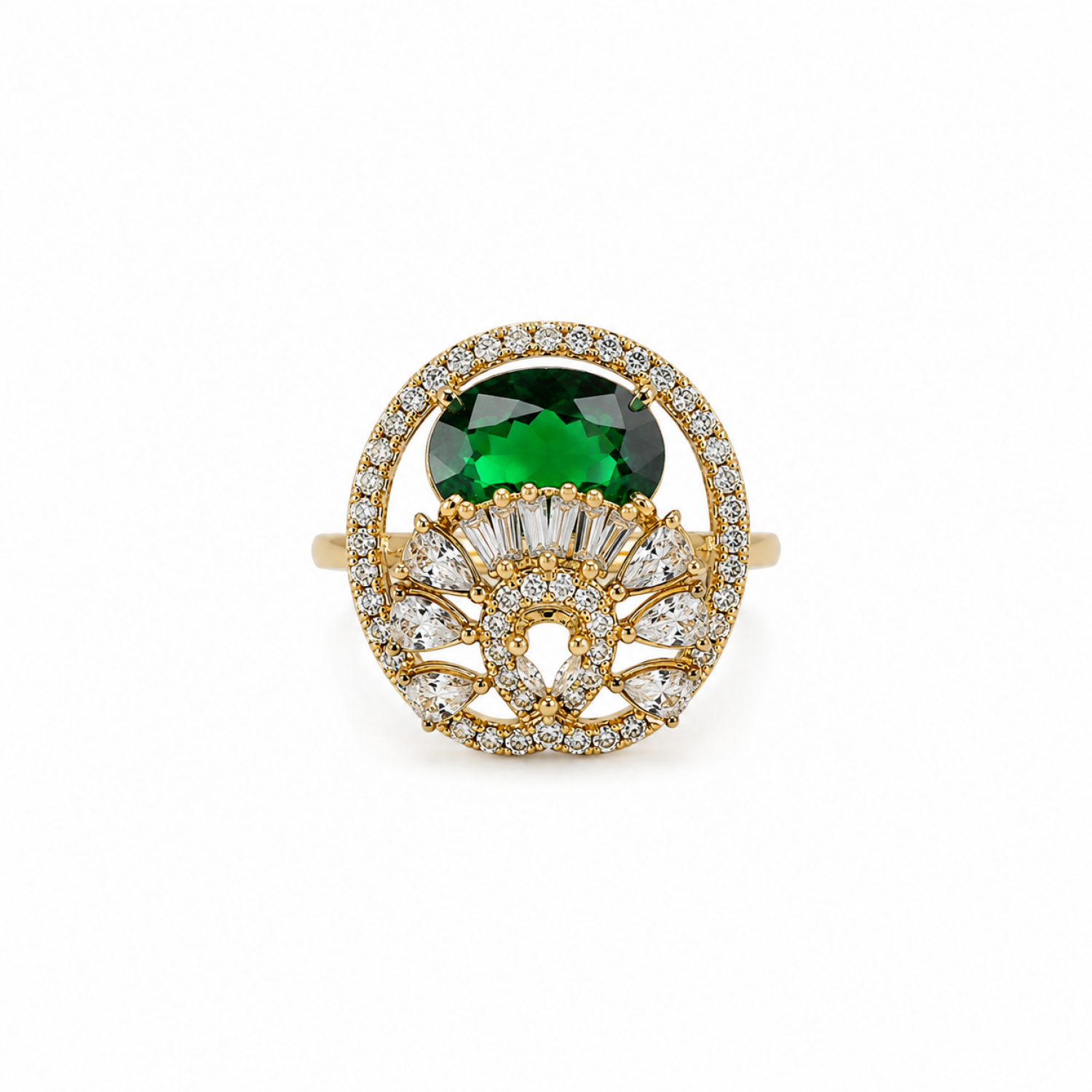 Elegant Pearl Ring-(JRA0726-0019)