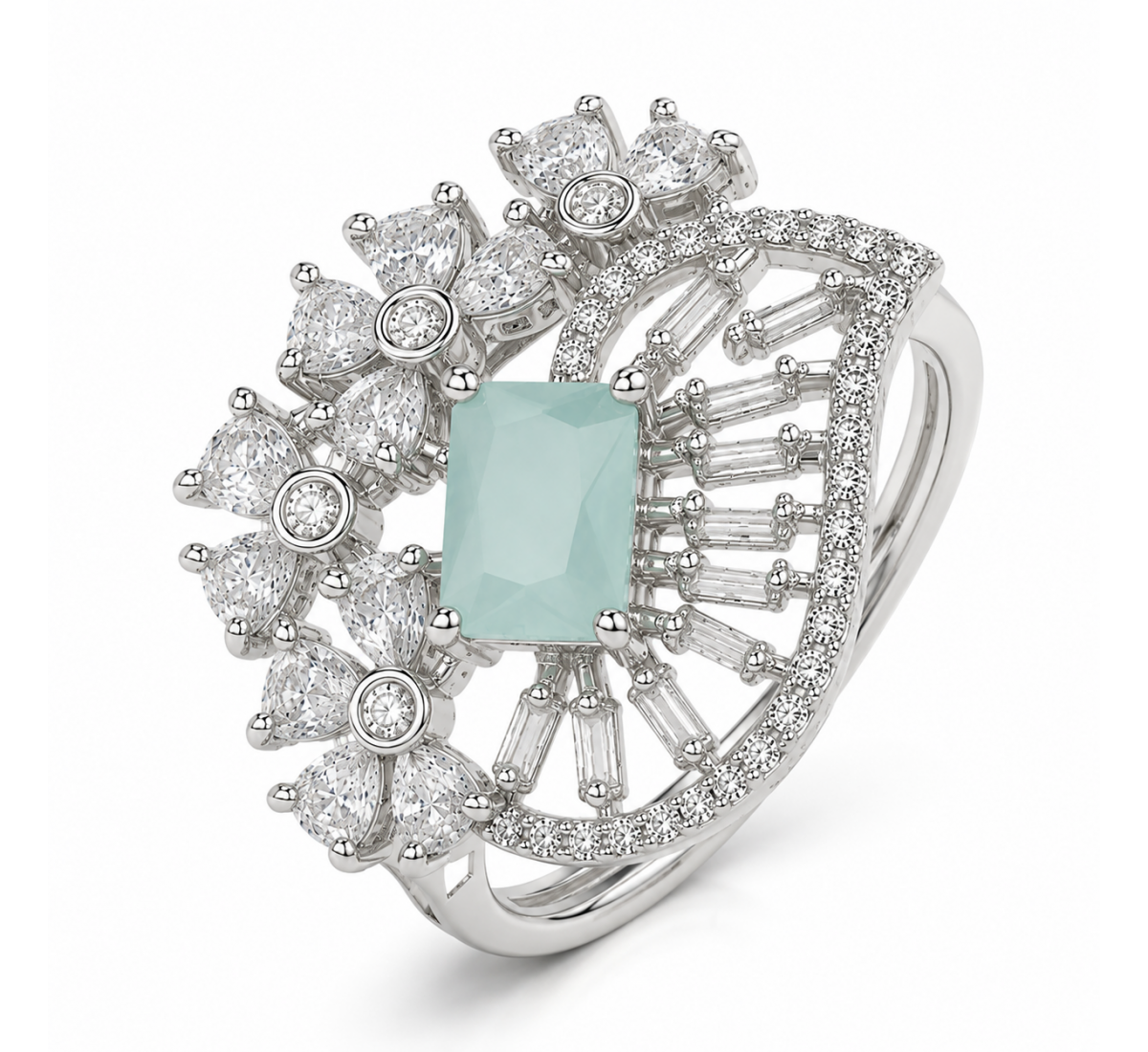 Royal Solitaire Ring-(JRA0726-002)