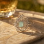 Royal Solitaire Ring-(JRA0726-002)