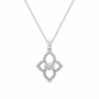 Elegant Halo Pendant Set-(JRA0726-0020)
