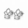 Elegant Halo Pendant Set-(JRA0726-0020)