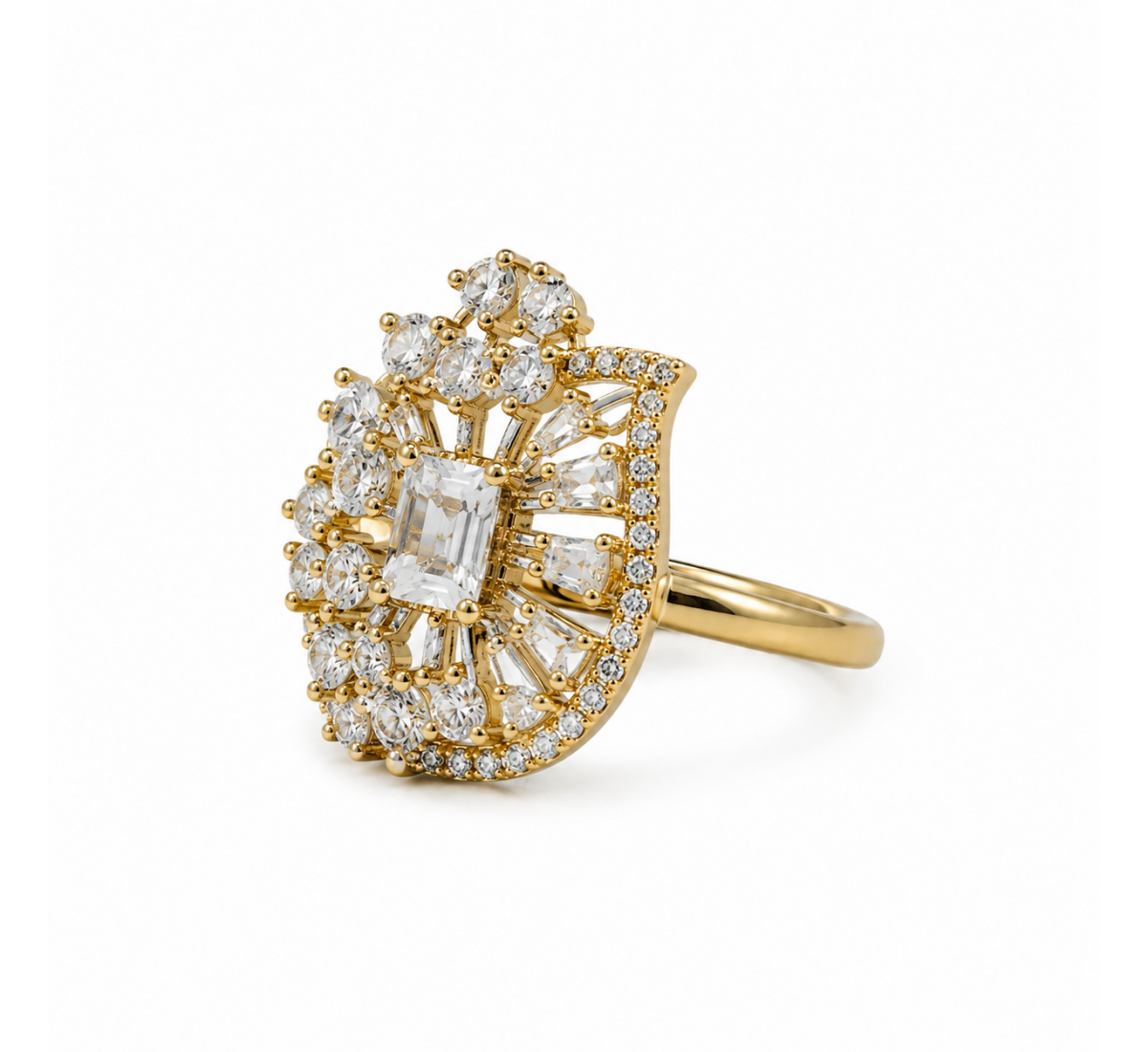 Elegant Pearl Ring-(JRA0726-0021)