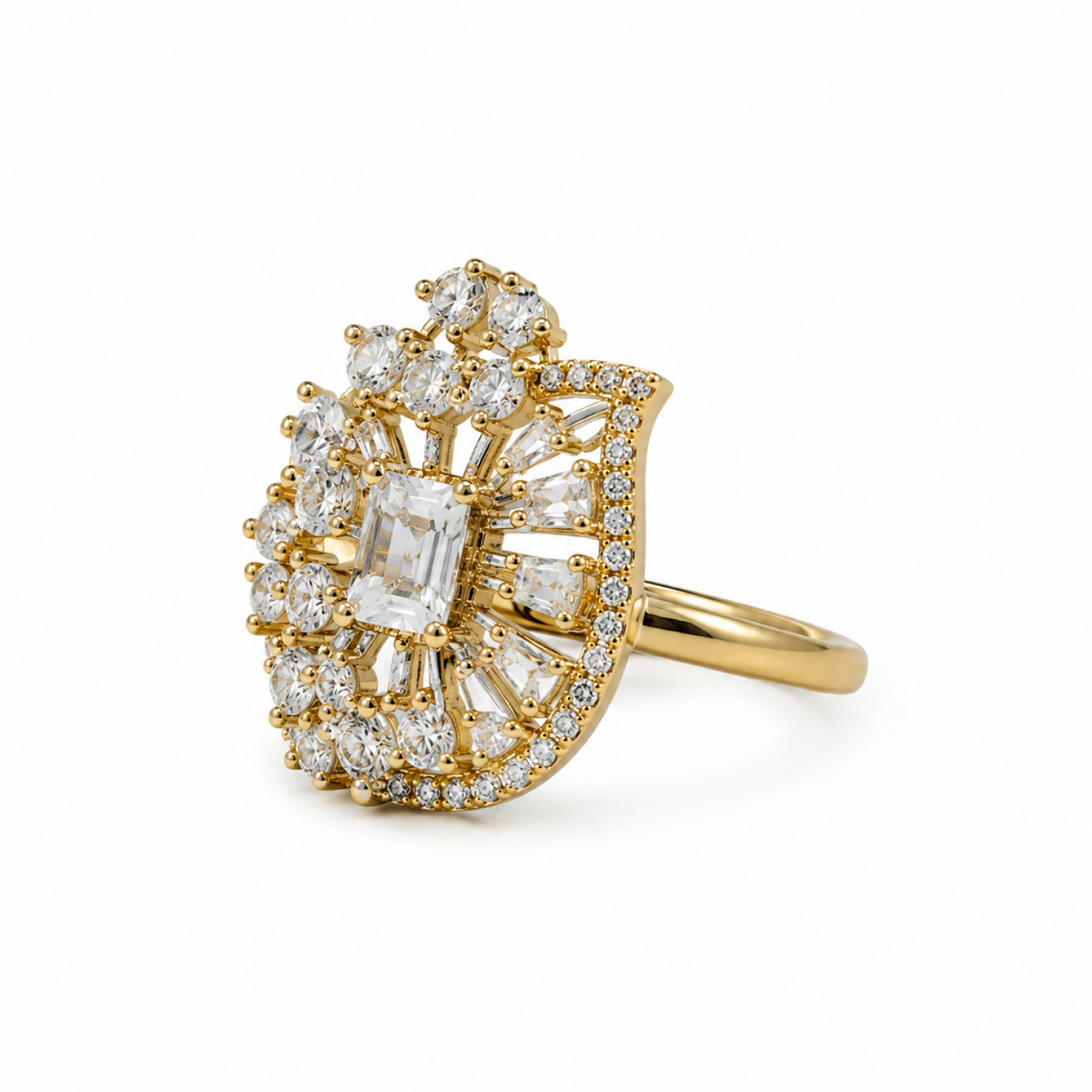 Elegant Pearl Ring-(JRA0726-0021)