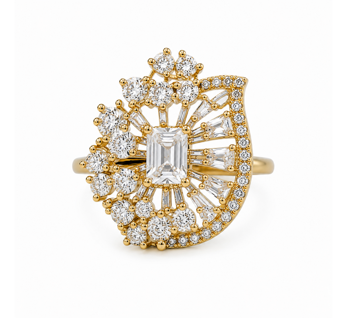 Elegant Pearl Ring-(JRA0726-0021)