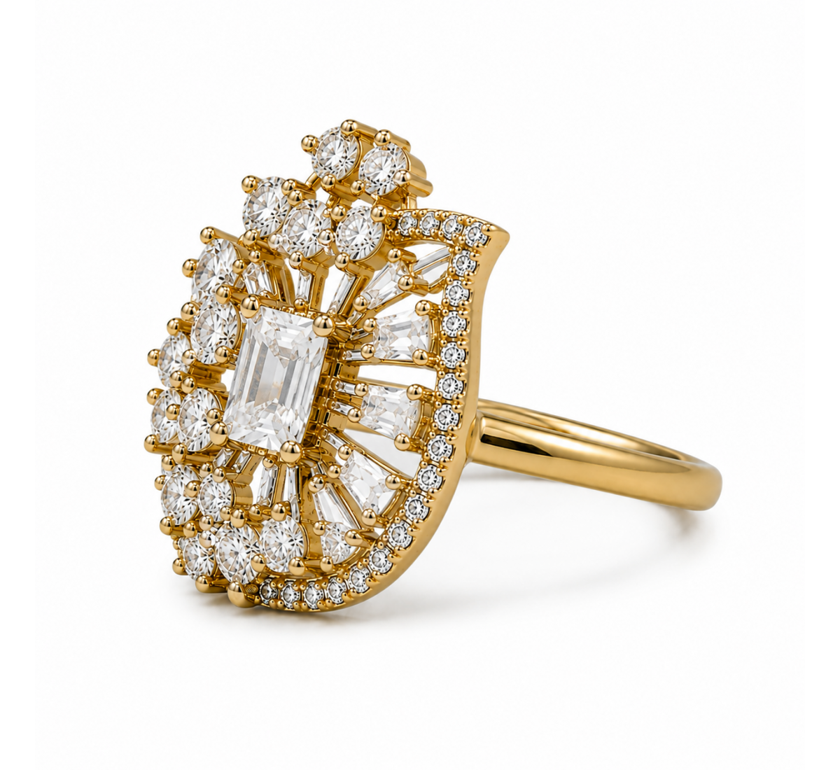 Elegant Pearl Ring-(JRA0726-0021)