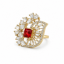 Floral Crown Ring-(JRA0726-0025)