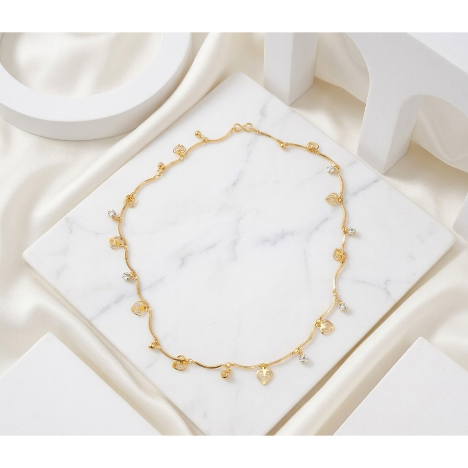 Grace Chain Necklace-(JRA0726-0053)