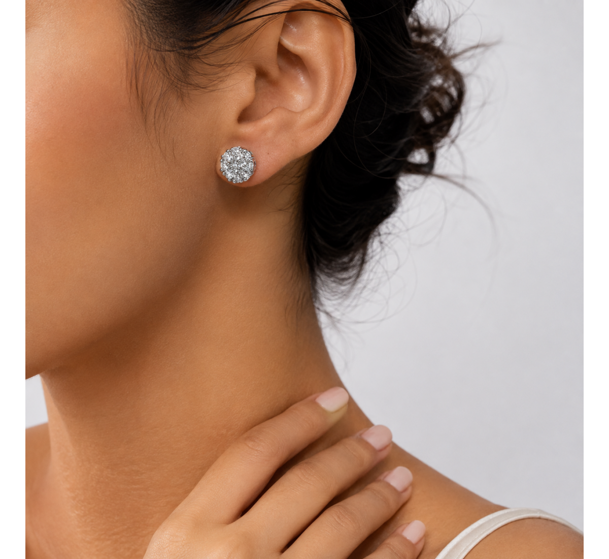  Petal Ear Tops-(JRA0726-008)